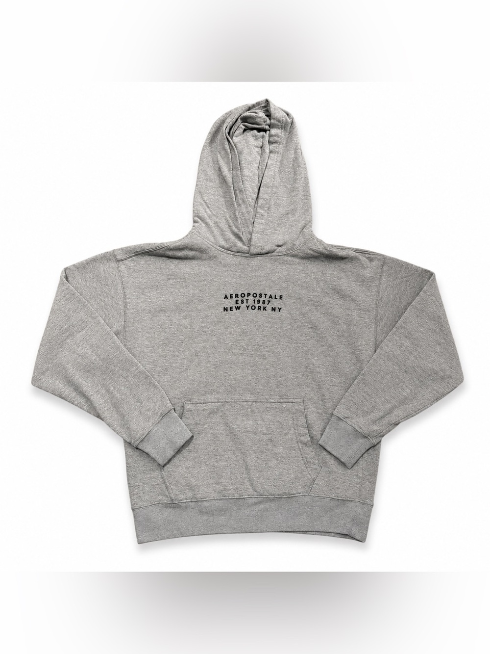 Aéropostale Men’s Gray Pullover Hoodie Size XS